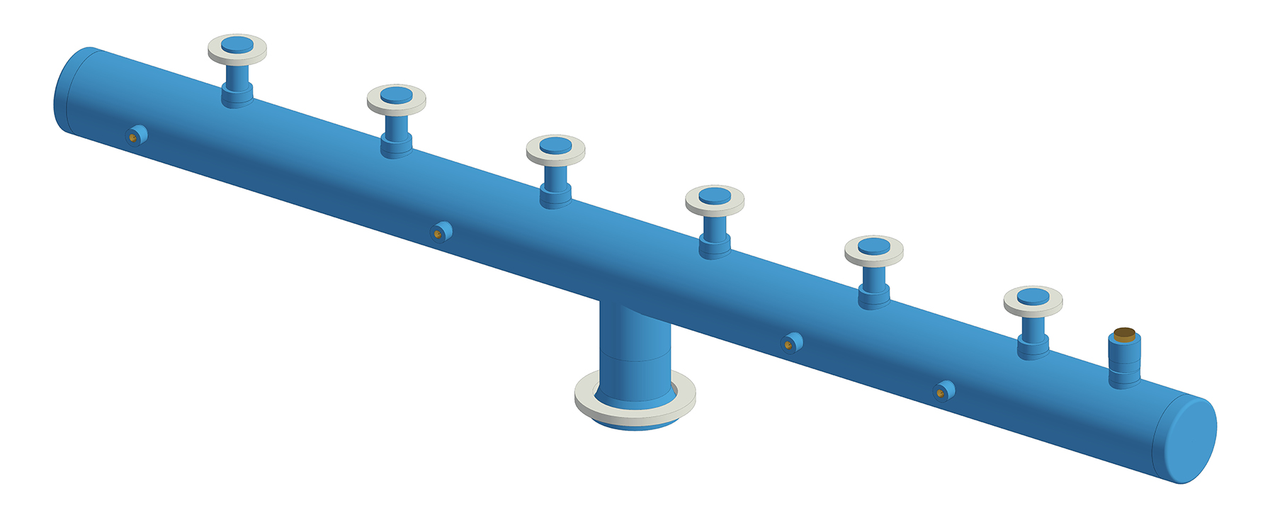 Modelado 3D colector personalizado Modelado 3D colector personalizado